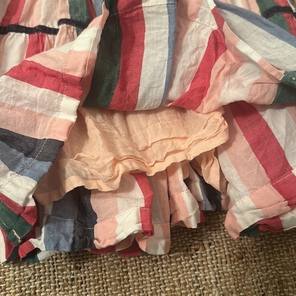 Pink Chicken Maribelle Dress Holiday Stripe Size 2T - Picture 7 of 9